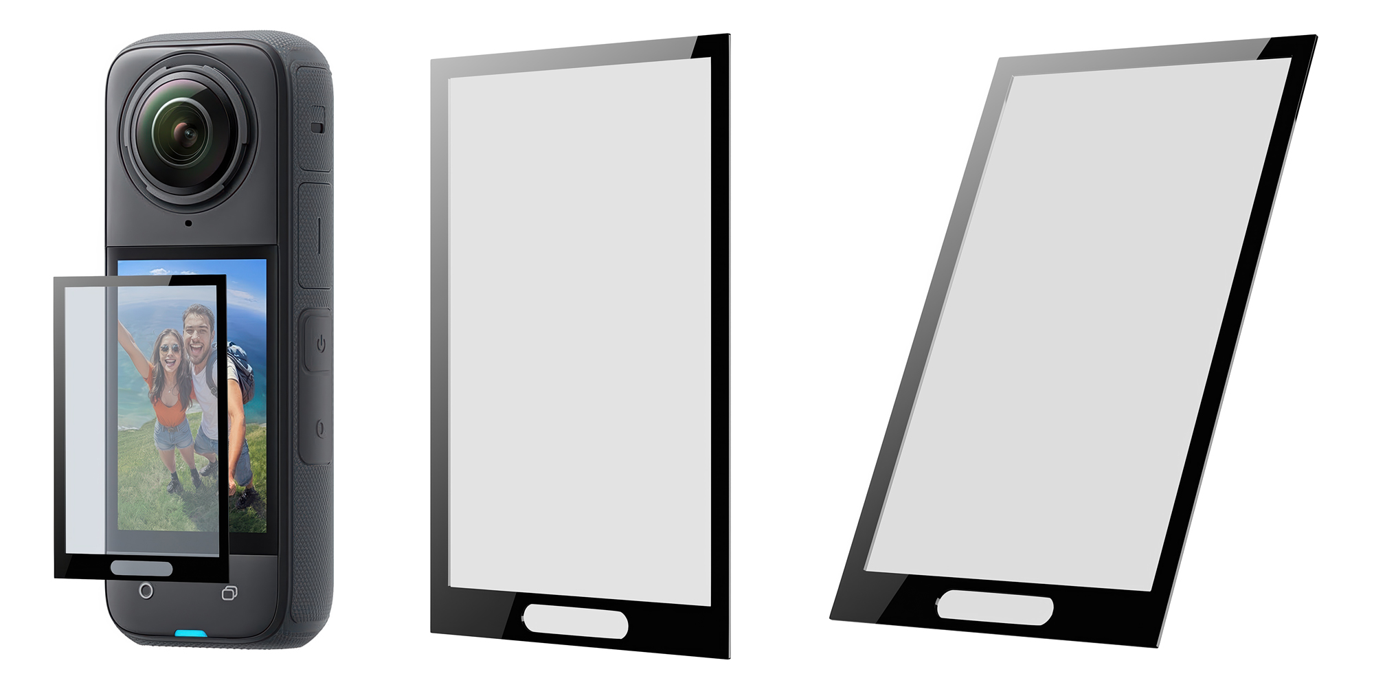 Osłona LCD Telesin S6-FLM-04-TIS do kamer Insta360 X4 / X5